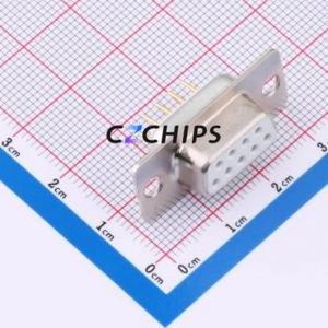 X0209FC2W1 D-Sub/VGA Connector Through hole Component (THT) Connector Standard D-Sub Female 9P Through Hole - Product Image 1
