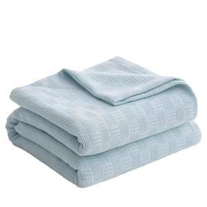 Couverture <span class=keywords><strong>de</strong></span> canapé légère en <span class=keywords><strong>mousseline</strong></span> <span class=keywords><strong>de</strong></span> <span class=keywords><strong>coton</strong></span> pur pour enfant, sac <span class=keywords><strong>de</strong></span> couchage rafraîchissant d'été, couverture climatisée à imprimé actif - Product Image 1