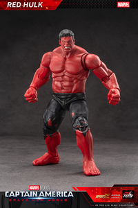 Nuovo Prodotto ZD Toys - Action Figure di <span class=keywords><strong>Hulk</strong></span> Rosso - Articolazioni Mobili - Scala 1/10 - Altezza 24cm - Product Image 5