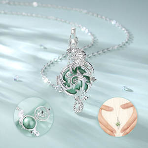 Changda Embarazo Regalos Dragón Bola Angel Chime Caller Collar para Mujeres - Product Image 5