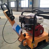 Compacteur à plaque vibrante QIC QIC avec moteur essence Honda GX390 1-13HP pour la construction et la construction routière – Vente chaude en Chine