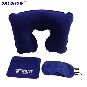 Top Travel Kit Eye Mask Almohada para el cuello en forma <span class=keywords><strong>de</strong></span> U - Product Image 5