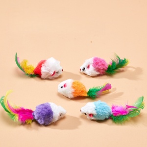 संवादात्मक बिल्ली के खिलौने चूहों में प्लग माउस गेंदों को एक पिंजरे में छड़ी करता है, जादू बिल्ली के खिलौने को बढ़ाता है - Product Image 4