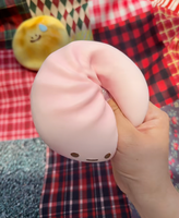 Zoey Gradual Ball Bun Squishy Toy Slow Rising Realistic Steamed Bun Stress Relief Sensory Fidget Toy Bulk Wholesale Display Box