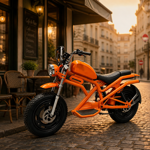 Motocicleta Retro para Adultos con Neumáticos Anchos y Doble Suspensión Trasera para una Conducción Urbana Suave, Fácil Estacionamiento, Precio Directo de Fábrica, Limo-165 Head - Product Image 6