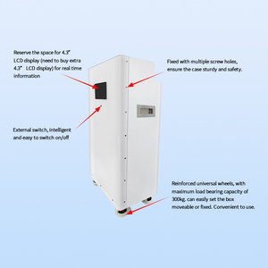 กล่องแบตเตอรี่ JKESS 48V 280Ah 314Ah 334ah 16kWh 17KWH 51.2V ชุดอุปกรณ์ประกอบกล่องแบตเตอรี่ DIY พร้อมเบรกเกอร์อากาศ 200A สำหรับใช้ในบ้าน - Product Image 2