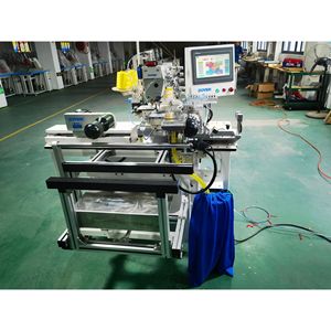 จักรเย็บผ้าฝาดอัตโนมัติรุ่น Zoyer ZY600-35XBDAT พร้อมหน้าจอสัมผัสสำหรับพับชายเสื้อยืด - Product Image 2