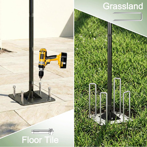 JH-Mech <span class=keywords><strong>Poteau</strong></span> de montage Starlink de 9 pieds et support au sol avec 90° °   Adaptateur réglable robuste pour montage sur <span class=keywords><strong>poteau</strong></span> Starlink Gen 3 - Product Image 1