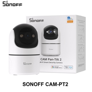 SONOFF CAM Pan Tilt 2 Cámara de Seguridad Inteligente para Interiores con Visión Nocturna, Panorámica de 360°, Detección Humana y de Movimiento a través de Alexa - Product Image 1