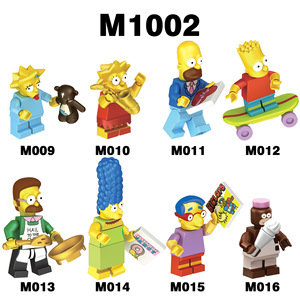 Venta al por Mayor de Fábrica: Bloques de Construcción de Personajes de Dibujos Animados de Los Simpson (Homer, <span class=keywords><strong>Marge</strong></span>, <span class=keywords><strong>Bart</strong></span>, <span class=keywords><strong>Bart</strong></span> Simpson, Margaret) - Product Image 6