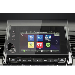 Anti-Scratchรถเครื่องเล่นDVDนําทางSpeedometerกระจกนิรภัยป้องกันหน้าจอฟิล์มสําหรับHonda Odysseyอุปกรณ์ตกแต่งภายในรถยนต์