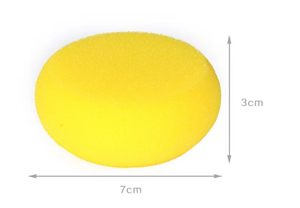 ホット販売イエローフォームラウンドスポンジアートキッズツール/ペインティングスポンジ、DIY描画ツール - Product Image 6