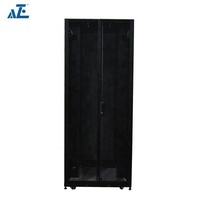Armoire de serveur AZE 42U 750 mm de large x 1200 mm de profondeur en acier laminé à froid SPCC pour centre de données avec confinement d'allée
