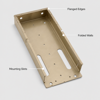 Boîtier en tôle sur mesure, découpe laser, pliage, boîtier métallique, armoire pour équipement électrique, coque pour machines et construction