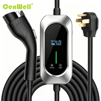 Harga Pabrik Charger EV Portabel 16A 3.5kw Charger Mobil Mobile TIPE 2 Charger Kendaraan Listrik