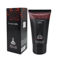 Gel de Masaje Masculino Premium Privado Titan Gel Bomba para Pene con Crema de Silicona e Ingredientes Herbales Tipo Aceite Sexual