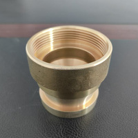 Adaptor Tembaga BS TOWAY John Morris Sambungan Instan Betina/Pria untuk Hidran Kebakaran 1.5" 2" 2.5" Sudut yang Diperkuat Tahan Panas