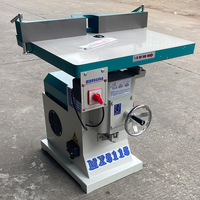 Défonceuse verticale à un axe pour le profilage des bords de MDF, contreplaqué, panneaux de particules, bambou, PVC, WPC et composites – Machine de menuiserie