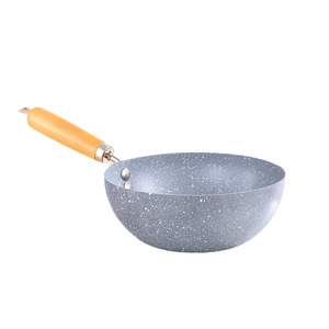 Mini-wok en fonte antiadhésif, poêle individuelle compatible induction, fond plat, pour usage domestique - Product Image 3