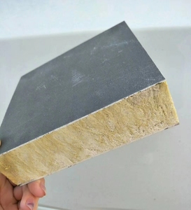 Bên ngoài bức tường cách nhiệt/cách nhiệt Roof Panel Rock len tấm cách nhiệt chống cháy vật liệu cách nhiệt - Product Image 1