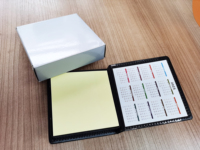 Bloc-notes individuel haut de gamme, notes autocollantes, personnalisation du logo, vente chaude