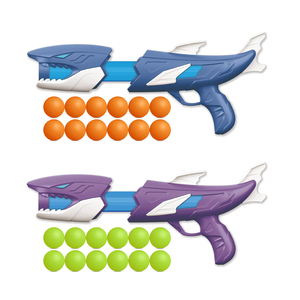 Juego de disparos para niños Toy -Shark <span class=keywords><strong>Gun</strong></span> Toy Foam Popper Blaster <span class=keywords><strong>Air</strong></span> Guns con juego de objetivos móviles - Product Image 5