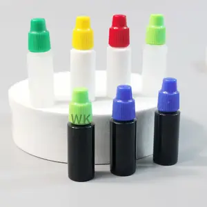 Factory price high quality plastic eye drops packaging eye dropper bottle small 3ml LDPE sterile eye dropper vials