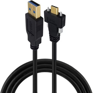 Cavo di Prolunga USB 3.0 Tipo <span class=keywords><strong>C</strong></span> Maschio-Femmina con Foro per Montaggio <span class=keywords><strong>a</strong></span> Pannello 1M - Product Image 4
