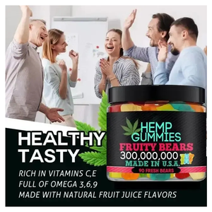 Gummies au Chanvre Marque Blanche : Complément Apaisant pour la Bonne Humeur, Joie, Anti-Inflammation et Calme - Product Image 5