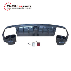 Classe s W222 diffusore posteriore Exhasut punte marmitta punte in carbonio Finber diffusore per W222 a <span class=keywords><strong>B</strong></span> stile 2016 2017 MB ricambi Auto per W222 - Product Image 1