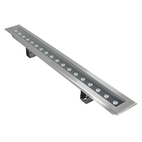 Lampu LED Bawah Air Stainless Steel SS304 IP68 Linear untuk Kolam dan Lampu Kolam Renang 24V