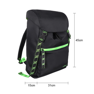 Sac à dos de sport unisexe antivol et imperméable pour basketball et football avec fermeture à rabat, idéal pour l'entraînement quotidien, en RPET tendance - Product Image 5