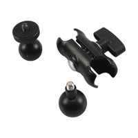 Mini support de montage en alliage d'aluminium pour camping-car Starlink Support de pince pour échelle Yachts et voiturettes de golf Kit d'accessoires pour camping-car Support pour tube