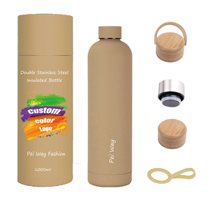 Botol minum bouteille D'eau isolee peiway thiết kế mới kim loại phích Flask thể thao với logo BPA miễn phí tùy chỉnh chai nước Logo - Product Image 1