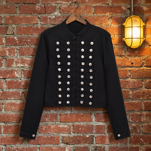Nouvelle veste en jean pour femme 2026, style européen, avec boucles décoratives uniques, manteau féminin tendance - Product Image 3