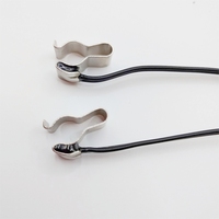 Sangle réglable sur tuyau Sonde à thermistance NTC 10k B3435 Sonde d'égout Pince en cuivre Capteur de température