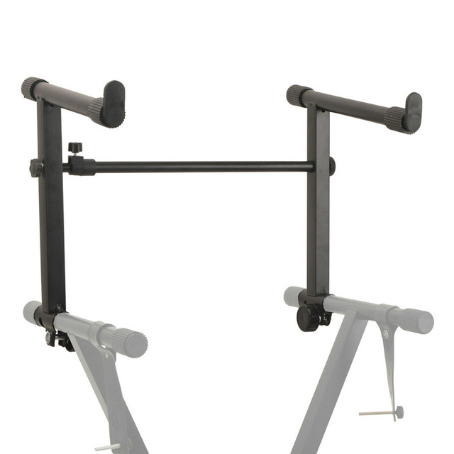 Factory Cheap Price Professional Folding 2 Tier Keyboard Stand