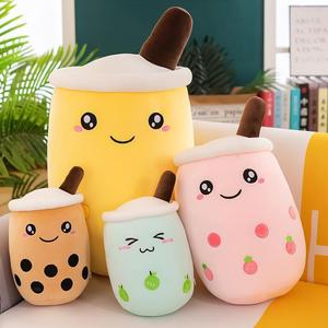 Juguete de Peluche Boba en Forma de Taza de Perlas Kawaii de 24 cm, Súper Suave, de PP, con Forma de Té de Burbujas, para el Día de San Valentín, Venta al por Mayor - Product Image 2