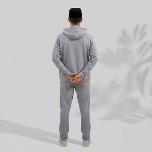 Raya 2025 Moden Jubah <b>Women</b> Casual Autumn Pleated Hooded Ironless Kain Sejuk Regular Fit <b>S</b>-5XL Malaysia Ready Stock B2B Deal - Product Image 4