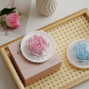 Aesthetic Vivid Peony Flower Plaster <strong>Diffuser</strong> Luxury Home Fragrance Gypsum Ornament Eco-Friendly Alcohol Free Paraben Free - Product Image 2