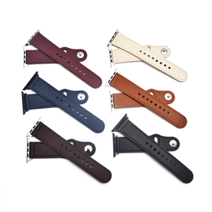 <span class=keywords><strong>Correa</strong></span> de Reloj de Cuero Genuino de Primera Calidad para <span class=keywords><strong>Apple</strong></span> <span class=keywords><strong>Watch</strong></span> Serie <span class=keywords><strong>6</strong></span> - Product Image 2