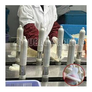 เครื่องทดสอบถุงยางอนามัยแบบแห้ง JUBAO มอเตอร์เกียร์ PLC ชิ้นส่วนหลัก ประสิทธิภาพสูง 10-16 กิโลชิ้น/ชม. ควบคุมระยะไกล รับประกัน 1 ปี - Product Image 5