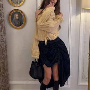 Abito Elegante Casual da Donna con Spalle Scoperte, in Pizzo Sexy, Monospalla Incrociata, Push-up, con Controllo Pancia, Vestito Modellante Personalizzato - Product Image 6