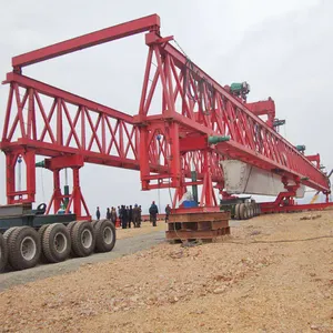 High Quality Truss Type Railway Suspension 300t Concrete Launcher Gantry Girder Bridge