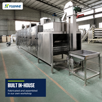 Machine à rôtir personnalisée pour maïs, céréales, noix et pistaches avec moteur
