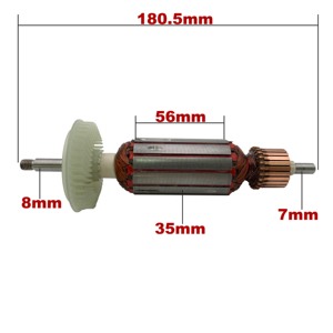 Remplacement AC220V-240V d'ancre de rotor d'armature pour le GWS10-<span class=keywords><strong>125</strong></span> de <span class=keywords><strong>meuleuse</strong></span> d'angle <span class=keywords><strong>BOSCH</strong></span> - Product Image 2