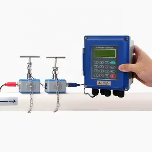 Caudalímetro ultrasónico portátil de bajo costo