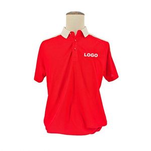 Design Custom Polo <b>Shirts</b> Design Your Own Embroidered Print Customized Photo Personalized Golf Work Polo Front Back - Product Image 2
