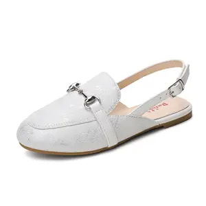 Sandali piatti antiscivolo all'aperto di lusso estivo all'ingrosso fibbia sandali per bambini pantofole per bambini con Logo personalizzato Design - Product Image 6