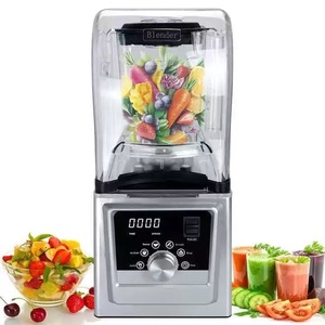 Nhà Bếp Đa Chức Năng Điện Ice Trái Cây Tươi Máy Ép Trái Cây Sinh Tố Xử Lý Thực Phẩm Thương Mại Máy Xay Sinh Tố Máy Với Âm Thanh Bìa - Product Image 2